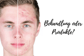 Aknebehandlung oder Produkte?